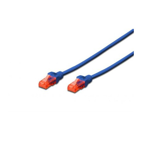 Cavo Di Rete Cat.6E 0,25Mt Blu (Dk16170025B)