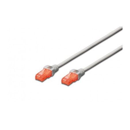 Cavo Di Rete Cat.6E 0,25Mt Grigio (Dk16170025)