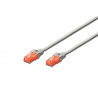 Cavo Di Rete Cat.6E 0,25Mt Grigio (Dk16170025)