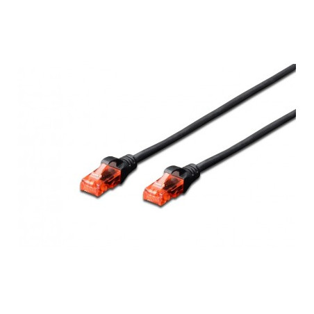 Cavo Di Rete Cat.6E 0,50Mt Nero (Dk1617005Bl)