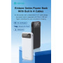 Power Bank serie Kintone con 4 cavi integrati 10000 mAh Bian