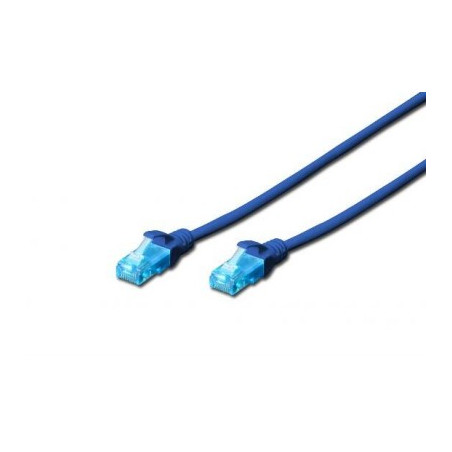 Cavo Di Rete Dritto Non Schermato Cat.5E 5 Mt Blu (Dk1512050B)