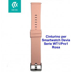 Cinturino per smartwatch Devia Serie WT1 / Pro1 Rosa