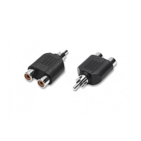 Adattatore Sdoppiatore 1 Rca Maschio / 2 Rca Femmina (3/11)