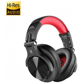 OneOdio Fusion A70 Hi-Res Cuffie DJ Wireless, Cavo e Microfono Black