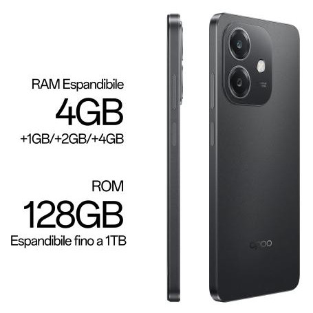 Smartphone OPPO A40 4/128GB Sparkle Black