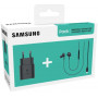 SAMSUNG Pack Caricatore USB-C da 25 W + Auricolari USB-C AKG
