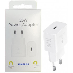 Caricabatteria Originale Samsung EP-T2510NWE 25W Bianco