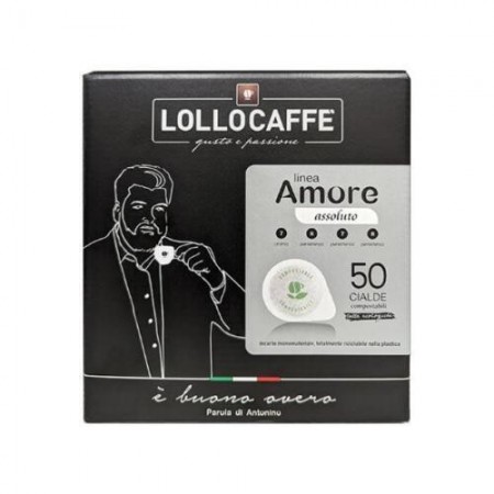 Cialda Monodose Di Caffe' Linea Amore - Gusto Assoluto - 50Pz