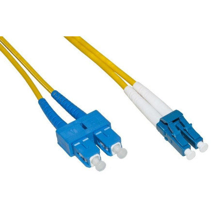 Cavo Fibra Ottica Lc A Sc Singlemode Duplex Os2 Mt.1 (Lklcsc901)