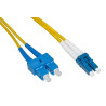 Cavo Fibra Ottica Lc A Sc Singlemode Duplex Os2 Mt.1 (Lklcsc901)