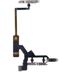 Cavo flat volume per iPhone 14 Pro Max con piastra metallica