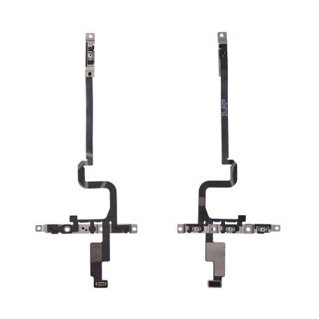 Flat Power e volume per iPhone 15 Pro con piastra metallo