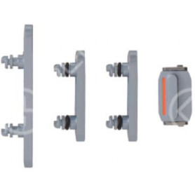 Set pulsanti laterali per iPhone 15/15 Plus blu 