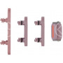 Set pulsanti laterali per iPhone 15/15 Plus rosa 