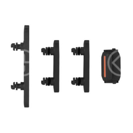 Set pulsanti laterali per iPhone 15/15 Plus nero