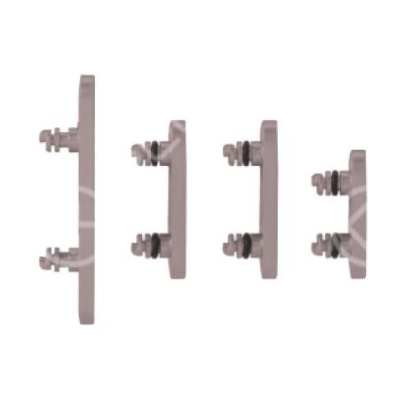 Set pulsanti laterali per iPhone 15 Pro/15 Pro Max Titanio