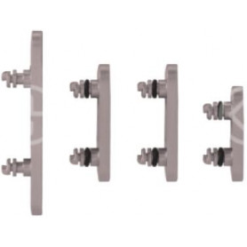 Set pulsanti laterali per iPhone 15 Pro/15 Pro Max bianco titanio 