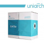Uniarch Cavo ethernet CAT5E UTP LSZH 8 fili 24AWG, Rame, 305metri - CAB-5E-B