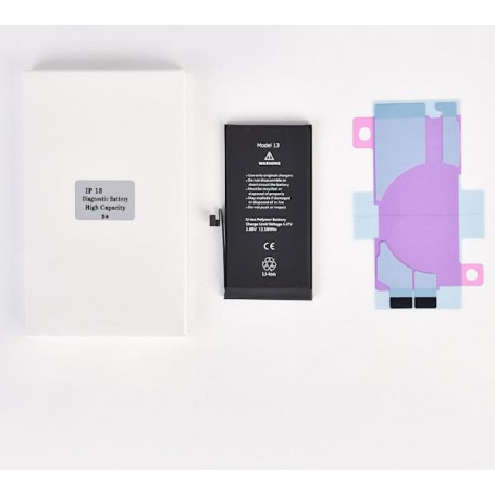 IP 13 Batteria Diagnostica Alta Capacità 3500mAh Nero S+