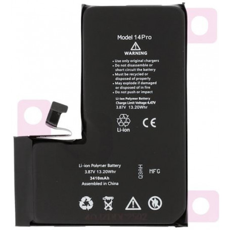 IP 14 Pro Batteria Diagnostica Alta Capacità 3410mAh Nero S+