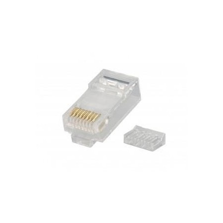 Connettore Plug Rete Rj45 8P Cat.6 Utp (Conf. 50Pz) (Cv-Lan-027)