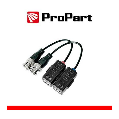 Coppia Balun video HD passivo ad 1 canale, Terminale a vite