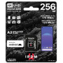 GoodRAM microSD IRDM 256GB UHS I U3 A2 + adapter - IR-M2AA-2560R12