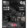 GoodRAM microSD 64GB UHS I U3 + adapter - retail blister -IR-M3AA-0640R12