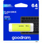 GoodRAM Pendrive 64GB UME2 yellow USB 2.0 - retail blister - UME2-0640Y0R11