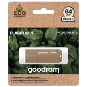 GoodRAM Pendrive 64GB UME3 GREEN USB 3.0 - retail blister - UME3-0640EFR11