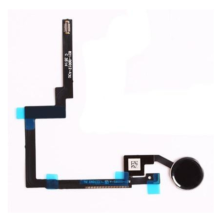 FLAT HOME BUTTON NERO APPLE IPAD MINI 3 A1599 A1600 + FLEX