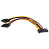 Cavo Sdoppiatore Sata Interno Sata 1 Maschio 2 Femmine (Lkadat83)