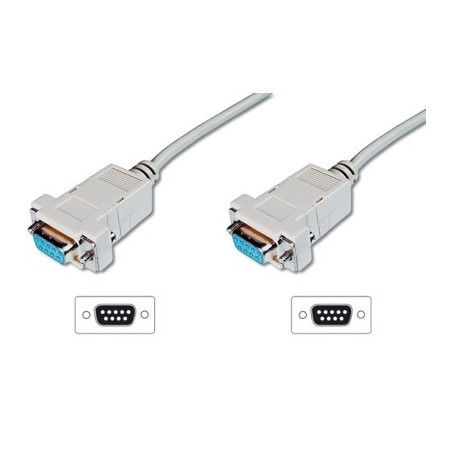 Cavo Seriale Null Modem 9 Poli Sub-D F/F 2Mt (Lp120)