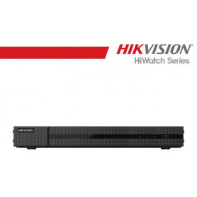 Hikvision-HiWatch NVR 8 canali 8 PoE 4K, 2 HDD, 80/160Mbps - HWN-5208MH-8P(AI)