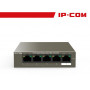IP-COM Switch Desktop 5 Porte Gigabit con 4 Porte PoE 63W - G1105P-4-63W