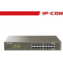 IP-COM Switch 16 porte Gigabit Desktop/Rackmount PoE - G1116P-16-150W