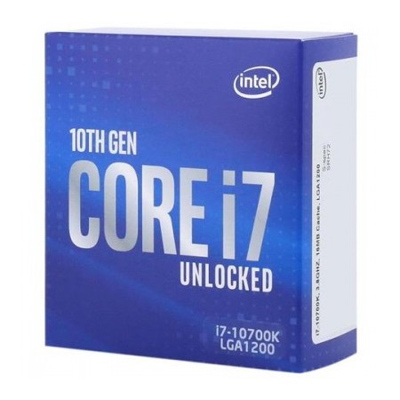 Cpu Core I7-10700K (Comet Lake-S) Socket 1200 - Box