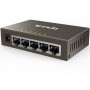 Tenda Switch 5 porte 10/100 case in metallo - TEF1005D