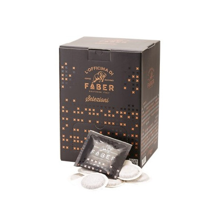 Cialda Monodose Di Caffe' Tostato - Miscela Nera Dark Roast - 50Pz