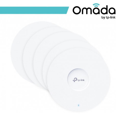 Omada Access Point Indoor Gigabit Wi-Fi 6 AX3000 - 5 pezzi - EAP653(5-pack)