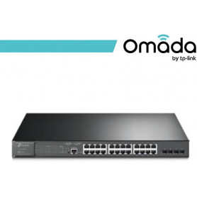 Omada Switch 24 Porte Gigabit PoE+ e 4 Slot SFP