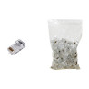 Confezione 100 Pz Connettori 8 Poli Plug Rj45 Cat.5E Utp 100Pz (Lkpl85U)