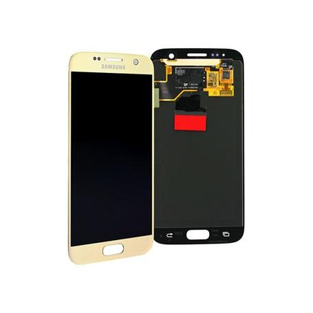 LCD + TOUCH PER GALAXY S7 ORIGINALE ORO GH97-18523C