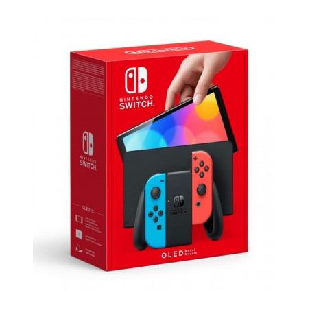 Console Switch Oled 7" 64Gb Rosso/Blu (Swiconin0044)