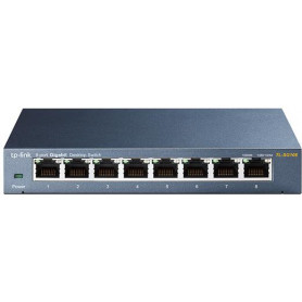 Switch 8 Porte Gigabit 10/100/1000 Mbps Plug & Play TL-SG108