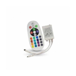 Controller Infrarosso Ir Vt-2472 Per Striscia Led Strip Rgb Con Telecomando 24 Tasti (3625)