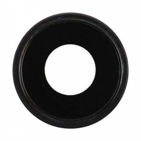 Cornice fotocamera posteriore e obiettivo per iPhone 8 Nero