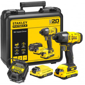 SFMCF800C2K-QW,AVVITATORE A IMPULSI 1/4'' 18V, 1,5AH