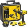 SFMCF800C2K-QW,AVVITATORE A IMPULSI 1/4'' 18V, 1,5AH